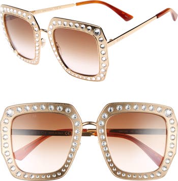 Gucci 52mm Square Sunglasses | Nordstrom