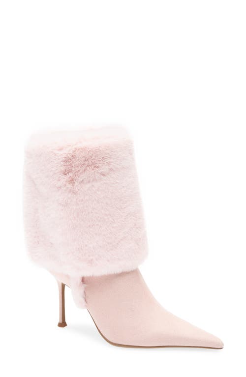 Jeffrey Campbell Fennec Faux Fur Cuff Bootie In Multi