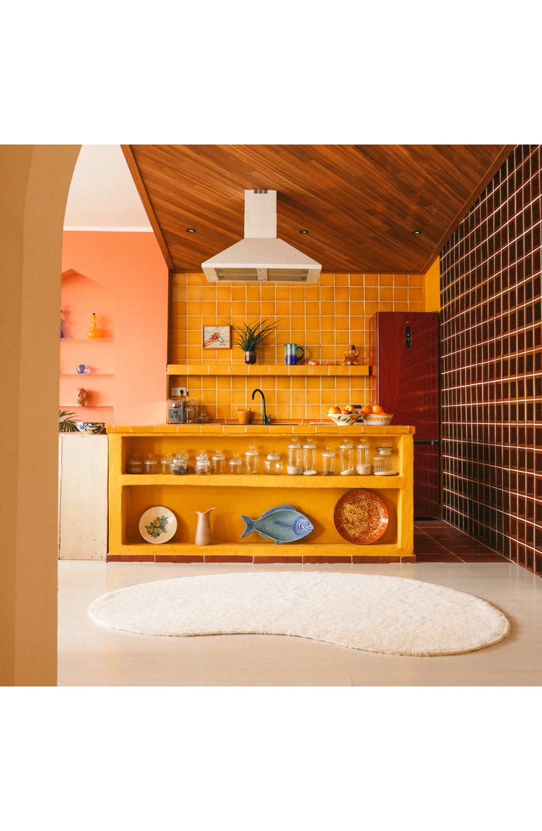 Lorena Canals Woolable rug Silhouette Natural, Alternate, color, Natural