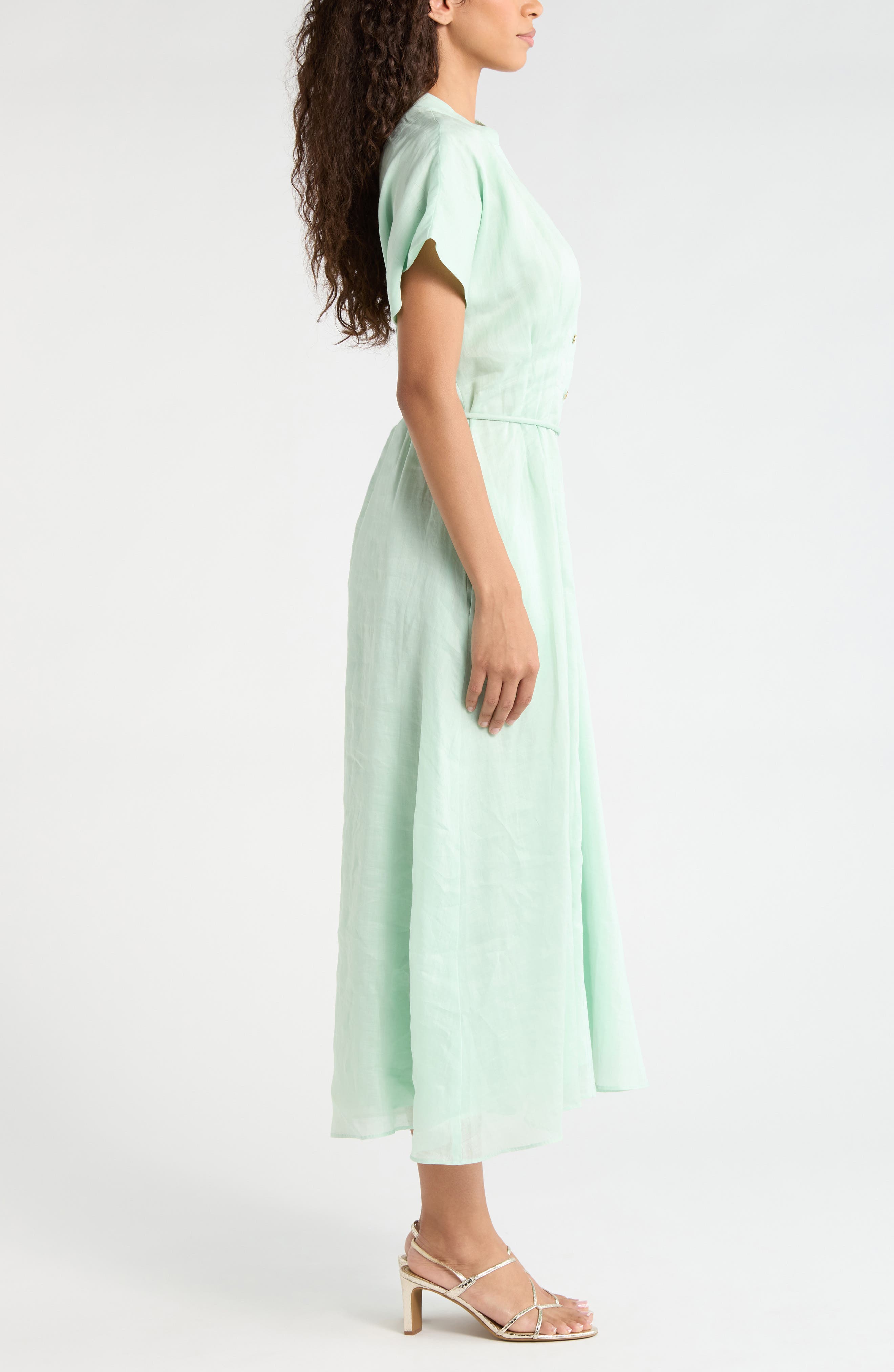 jemma midi dress Jemma One Shoulder Tie Midi Dress / Black | MESHKI