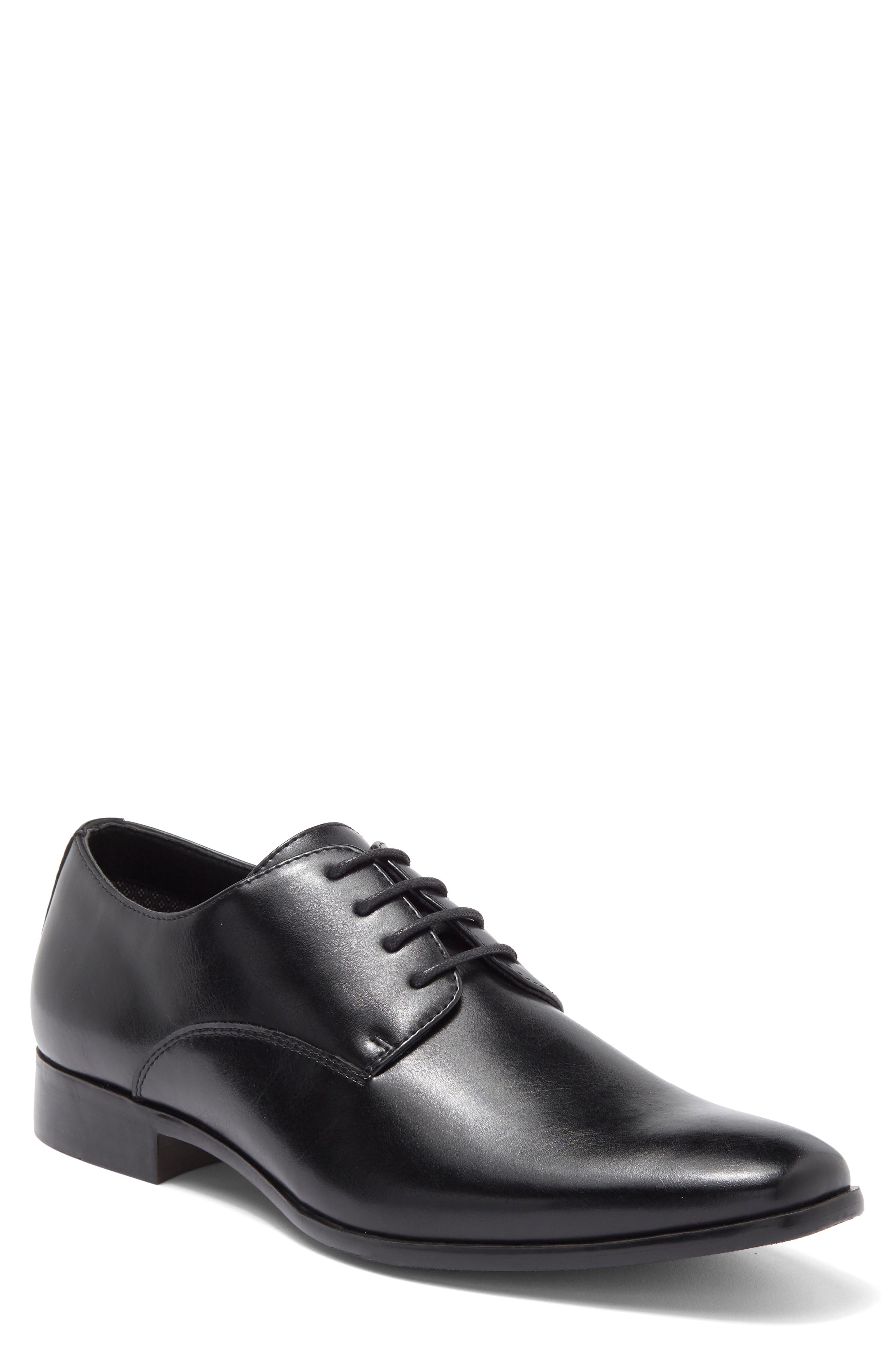 Rush by Gordon Rush Plain Toe Dress Shoe, Main, color, Black