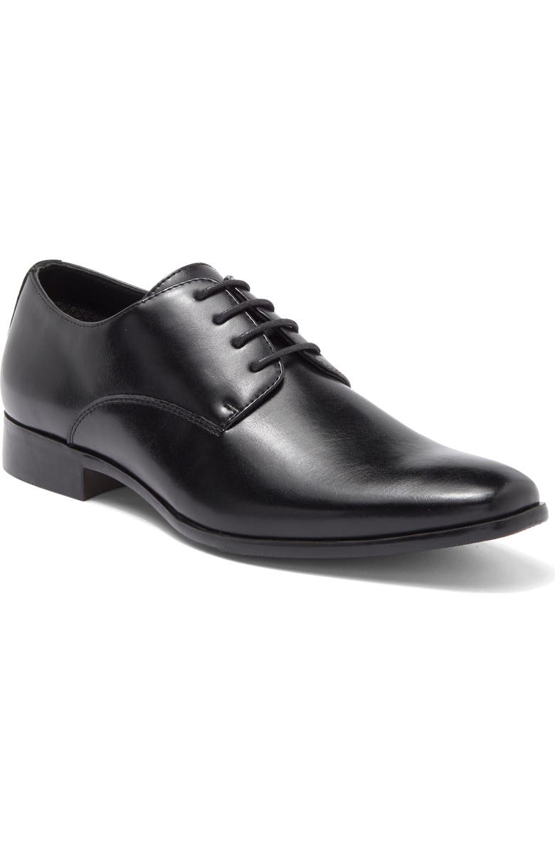 Rush by Gordon Rush Plain Toe Dress Shoe, Main, color, Black