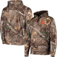 DUNBROOKE Men's Dunbrooke Realtree Camo Cleveland Browns Circle Champion Tech Fleece Pullover Hoodie