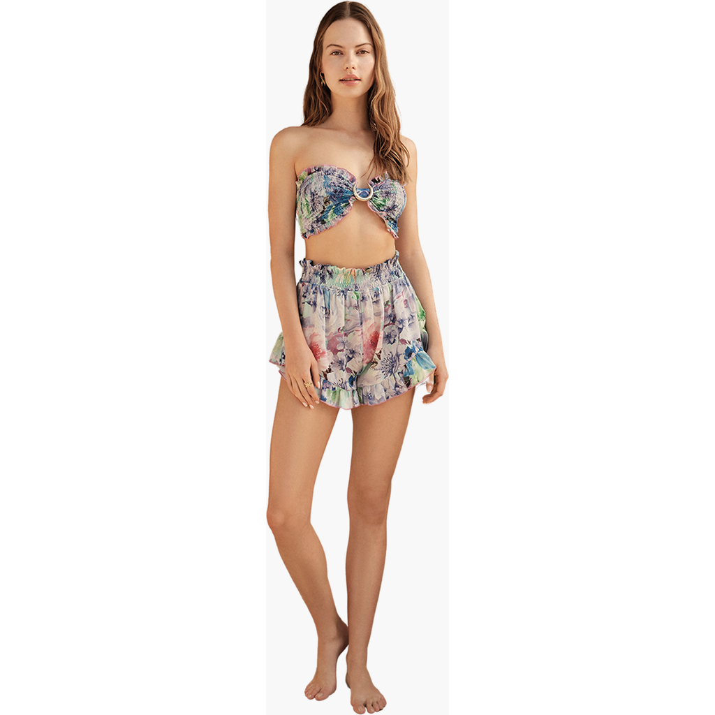Luna B GAIA Shorts in Floral Purple  product