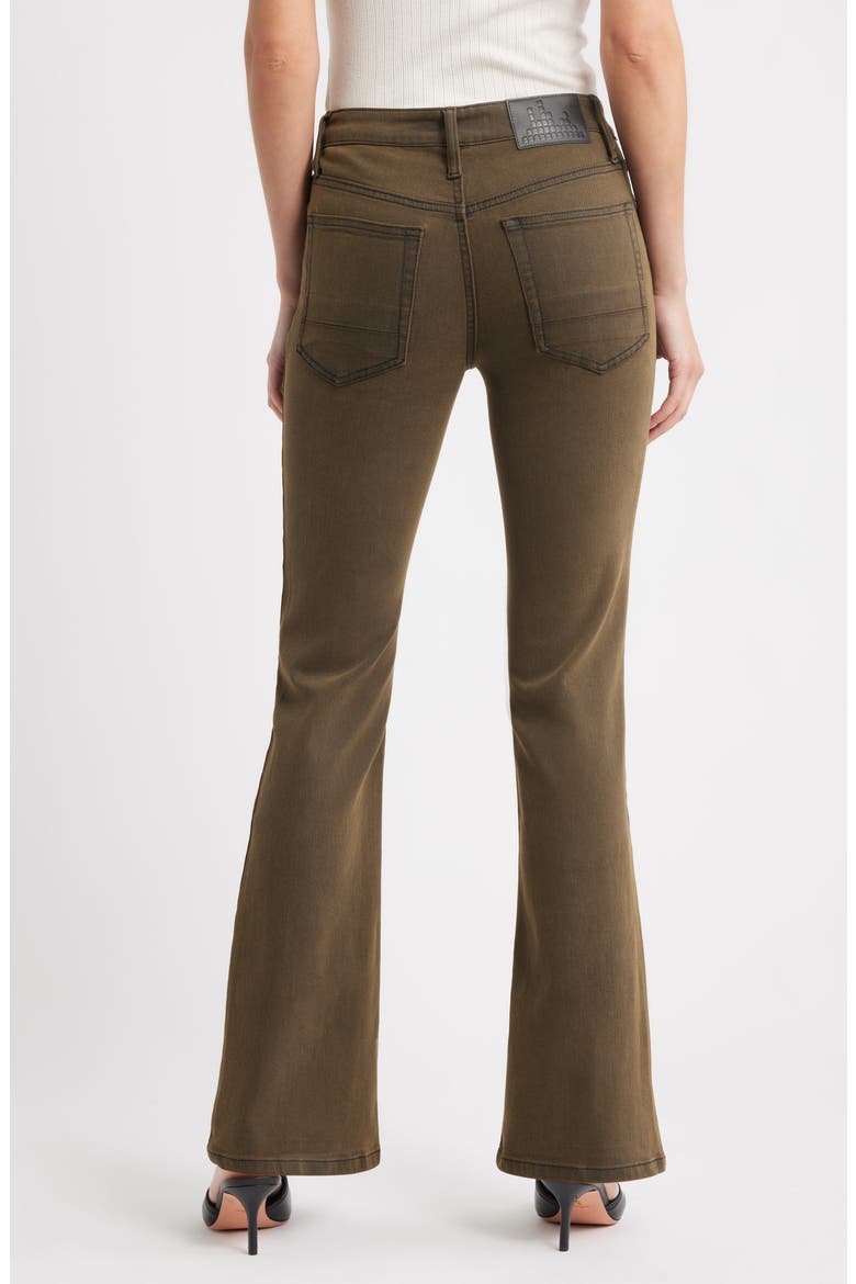 Chelsea Bootcut Jeans, Alternate, color, OLIVE