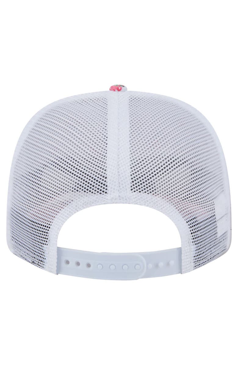 New Era Men's New Era  White Seattle Mariners Flamingo Mesh Back 9SEVENTY Stretch-Snap Hat, Alternate, color, 
