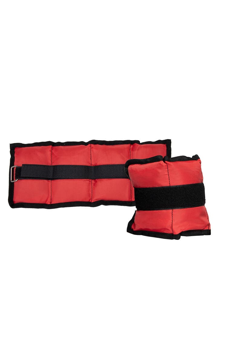 MIND READER 2 lb Adjustable Ankle & Wrist Weights - Set of 2, Alternate, color, 