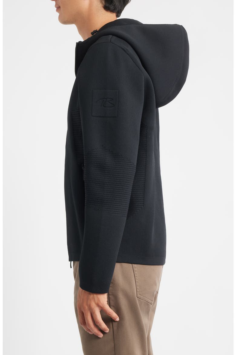 Epsilon Zip Hoodie, Alternate, color, BLACK
