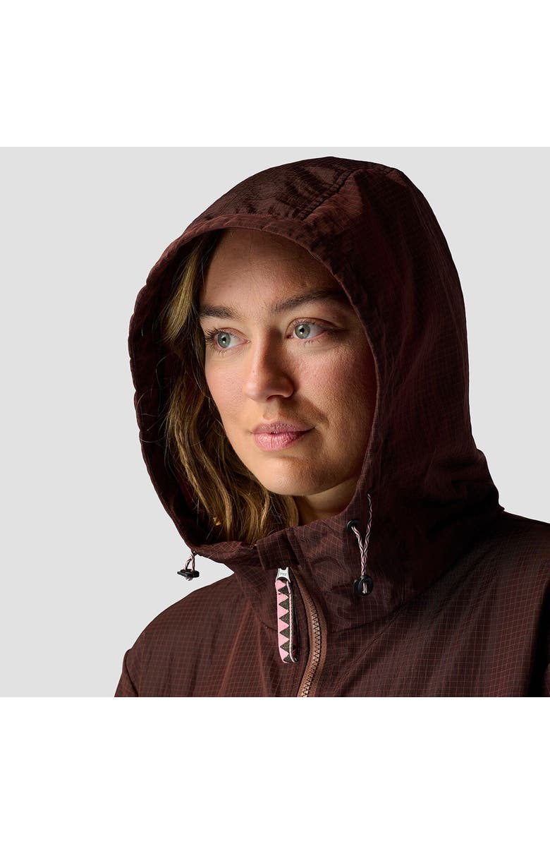 Stoic Ripstop Pullover Jacket - Women's, Alternate, color, Downtown Brown
