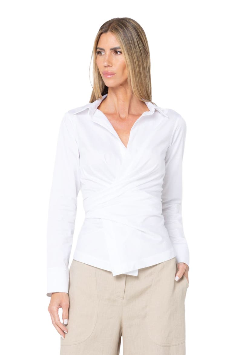 Valentina Top, Alternate, color, White