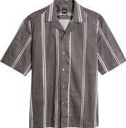 BOSS C-Lars Relaxed Fit Camp Shirt