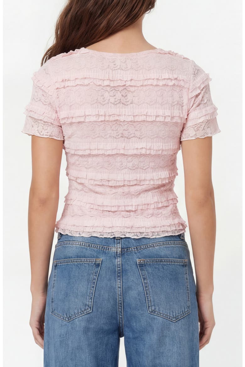 Sweetheart Buttoned Top, Alternate, color, BALLET SLIPPER