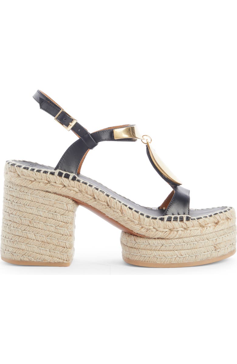 Chloé Pema Platform Espadrille Sandal, Alternate, color,