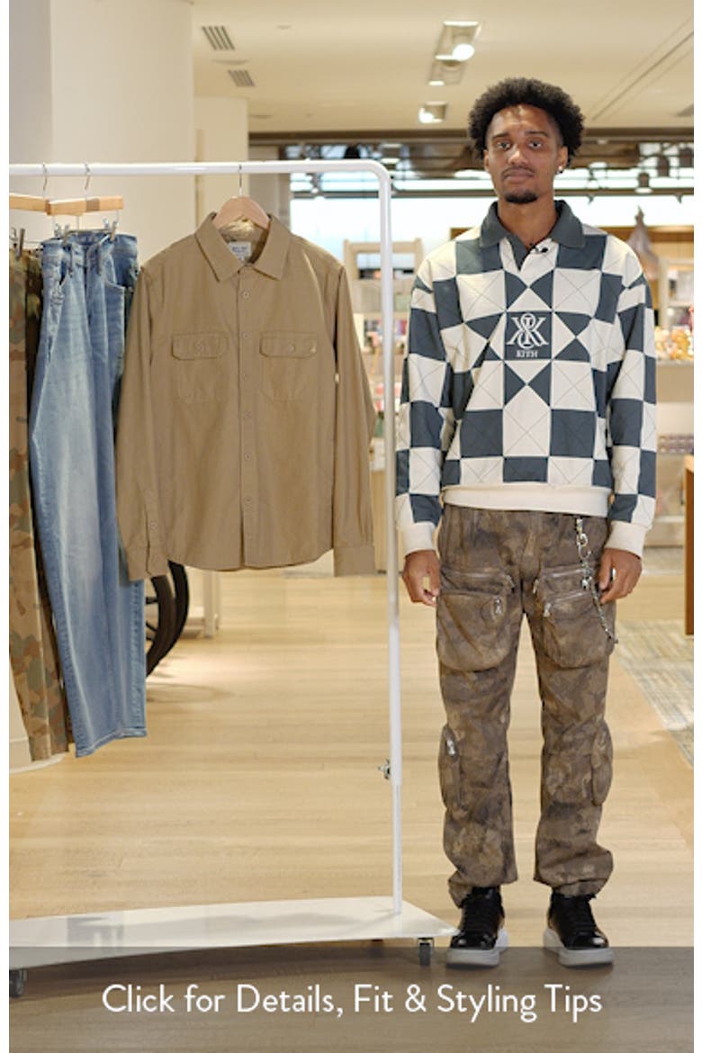 Canvas Button-Up CPO Shirt Jacket video