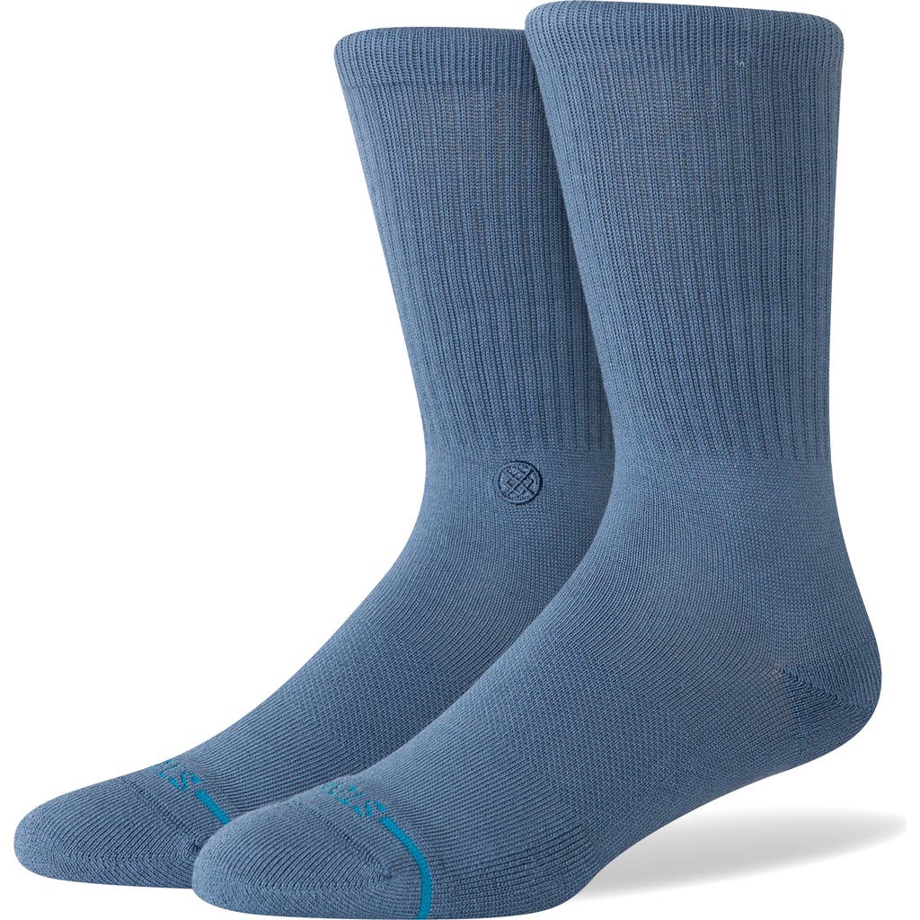 Stance Icon Crew Socks In Blue