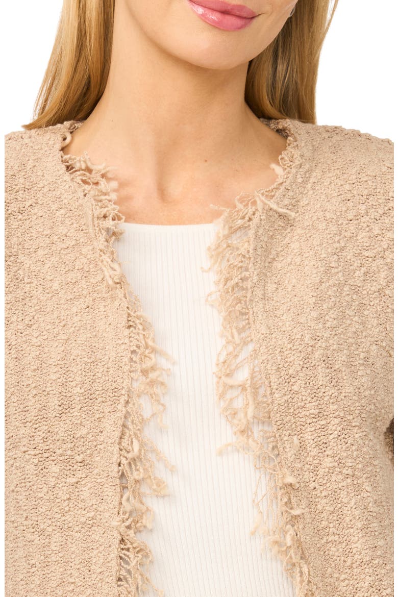 Fringe Crop Jacket, Alternate, color, CAMEL