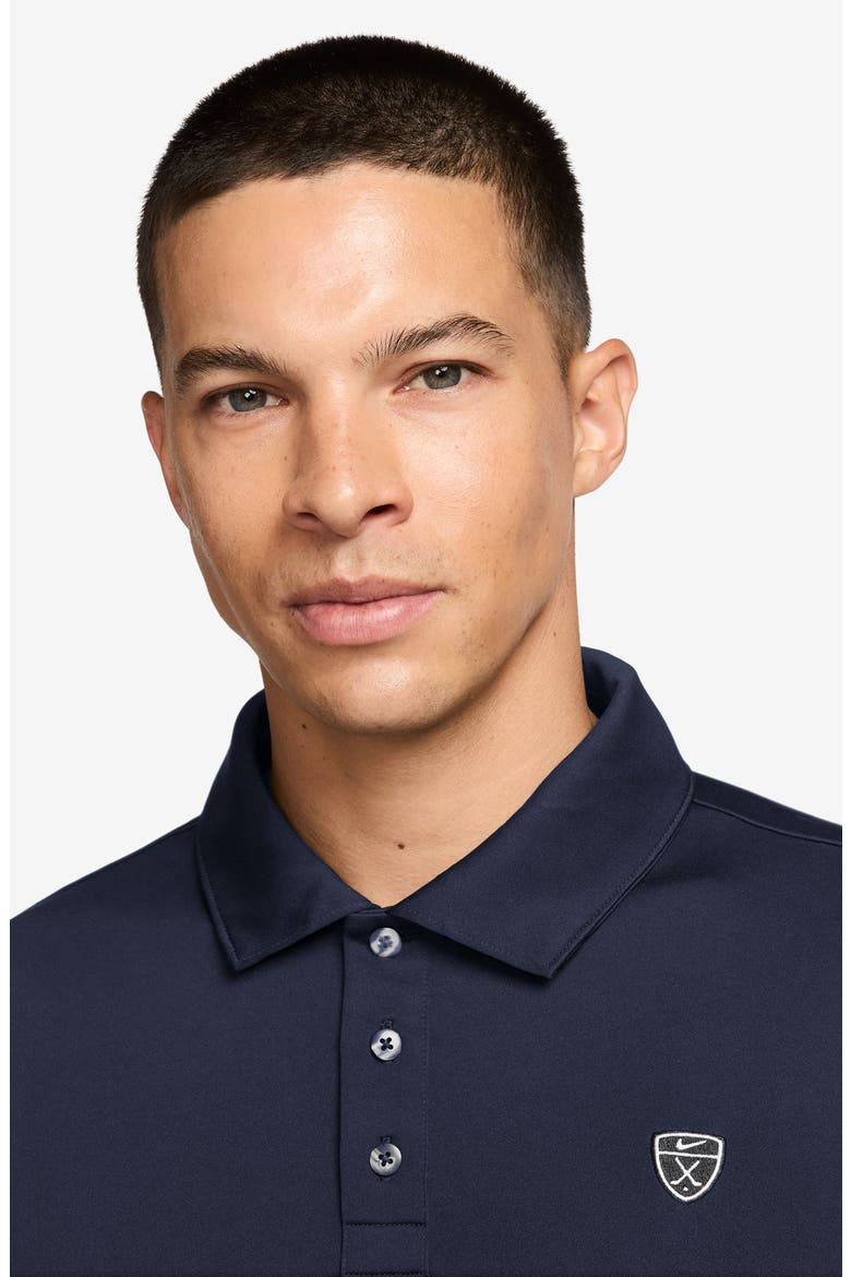 Dri-FIT Par 5 Golf Polo, Alternate, color, COLLEGE NAVY/ WHITE
