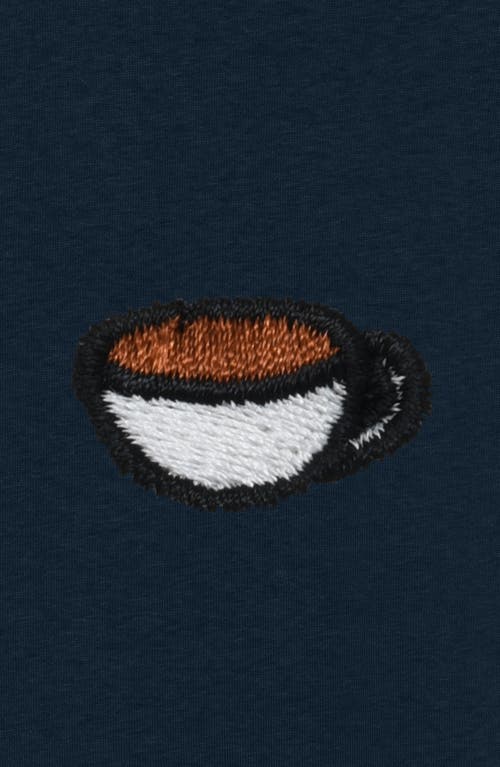 Dalix Mens Lil Coffee Heavy Weight Cotton Tee