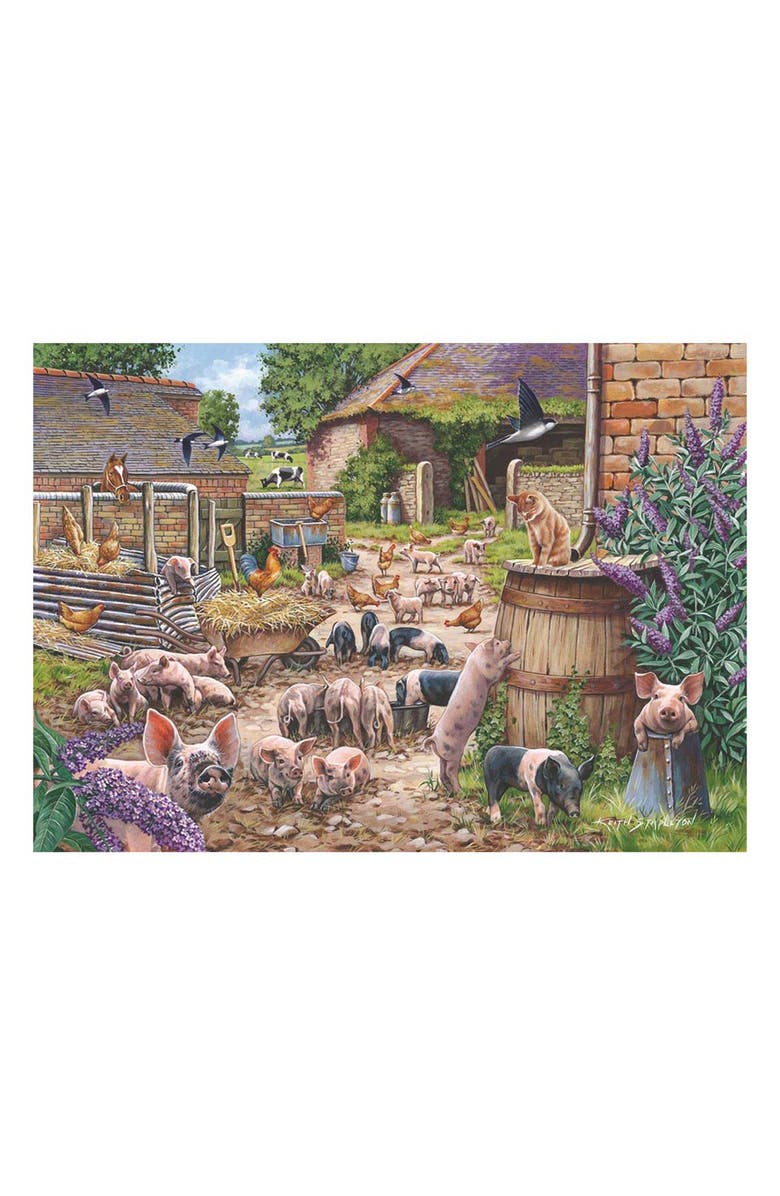 The House of Puzzles Piglet Pandemonium 500-Piece Jigsaw Puzzle, Alternate, color, 