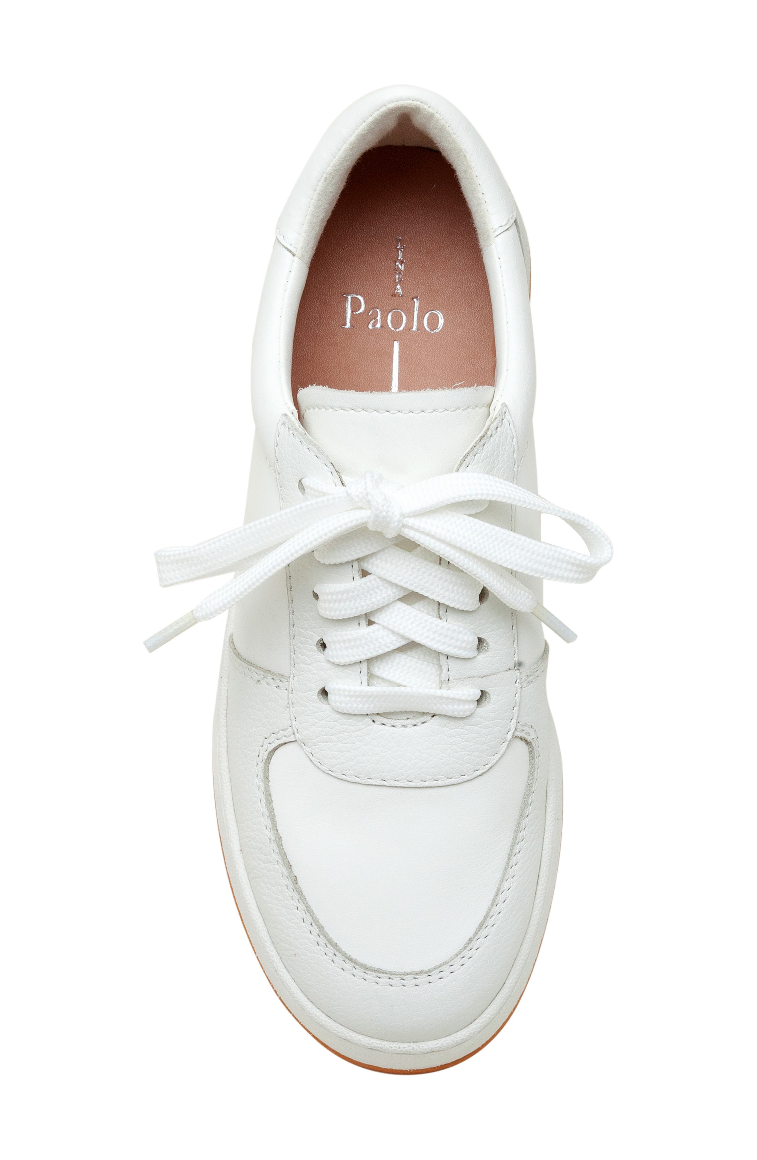 Linea Paolo Krista Sneaker, Alternate, color, Eggshell