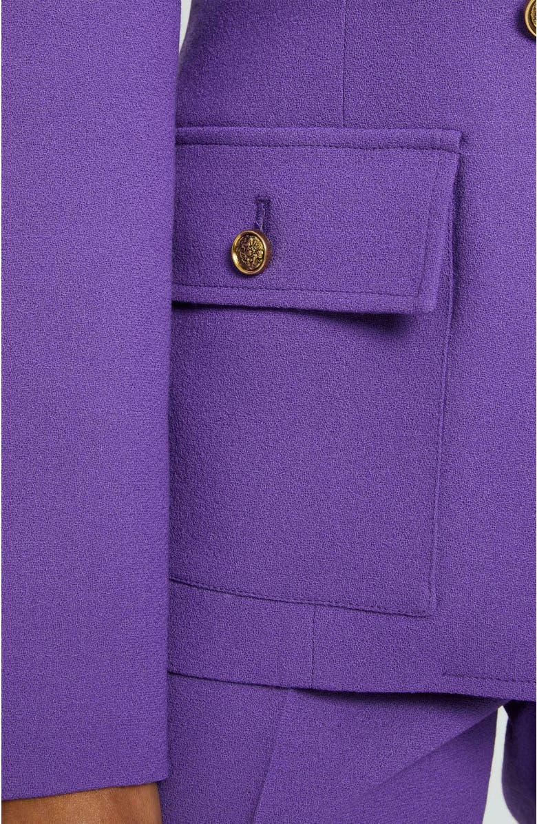 Santorelli VERISA Jacket in Luxury Wool Crepe, Alternate, color, 