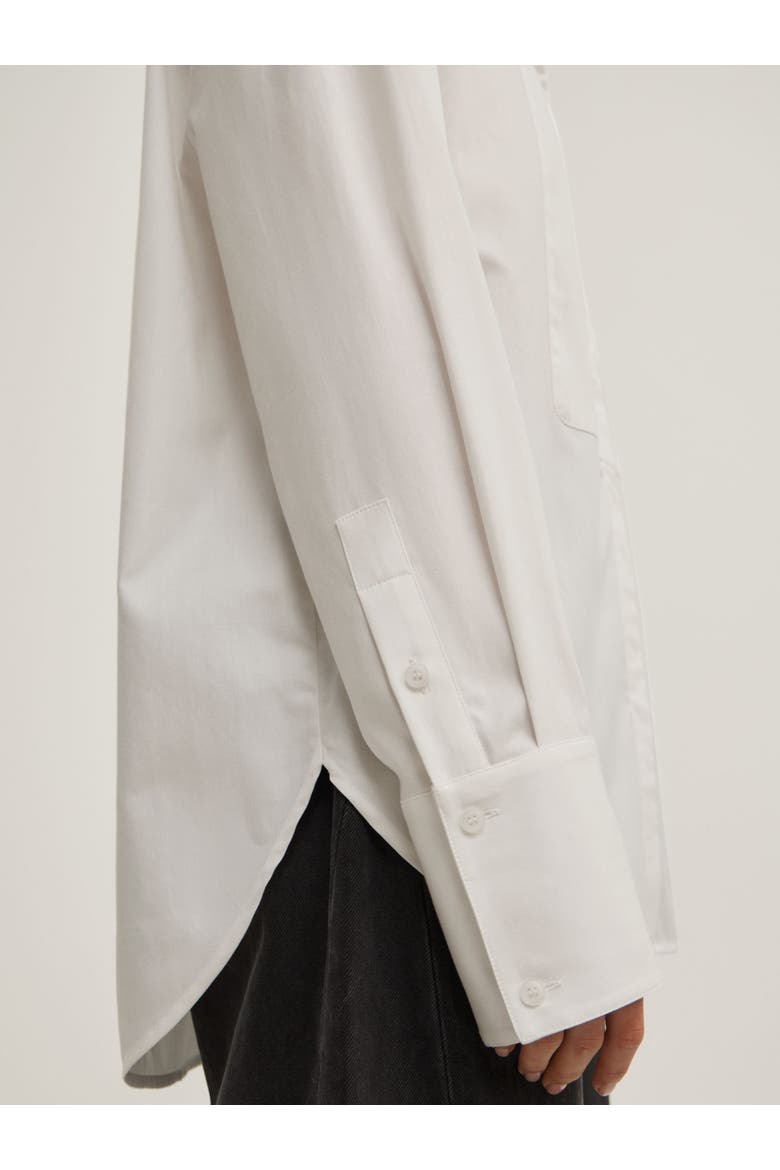 Tuxedo Shirt, Alternate, color, Fresh White