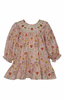Kids' Smocked Cotton Dress