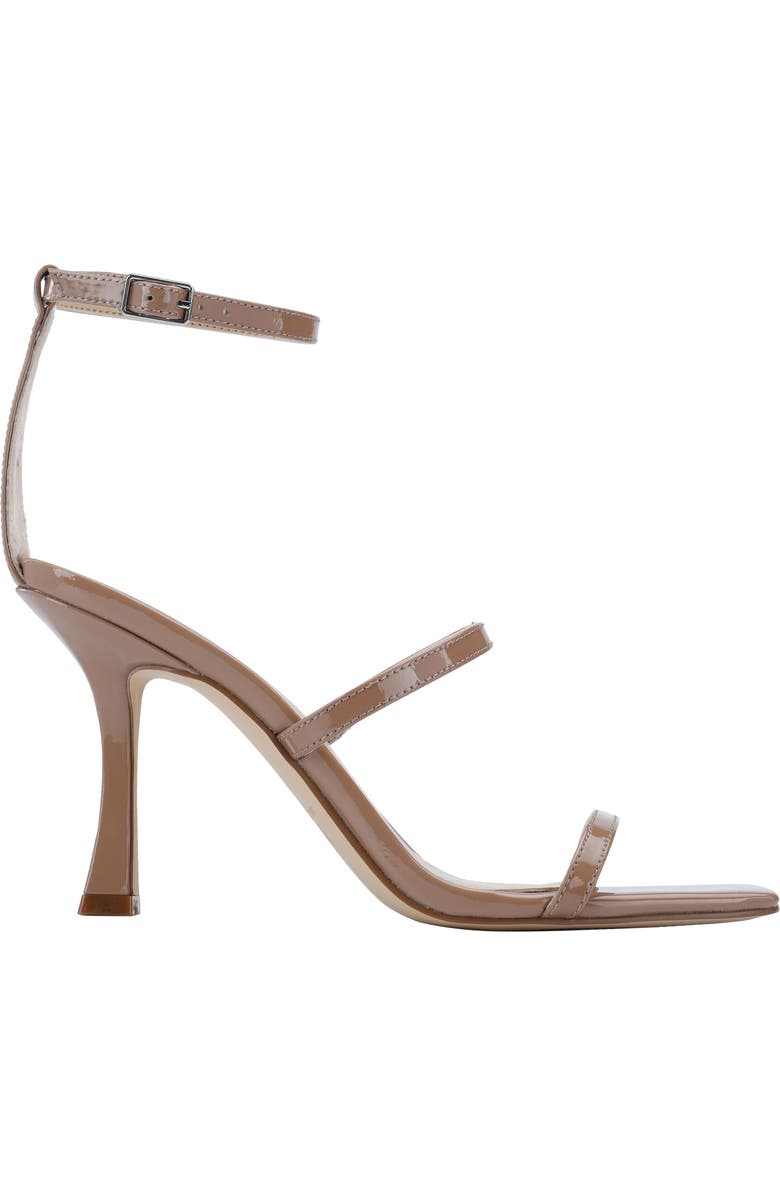 Marc Fisher LTD Dalida Strappy Sandal, Alternate, color, Light Natural Patent