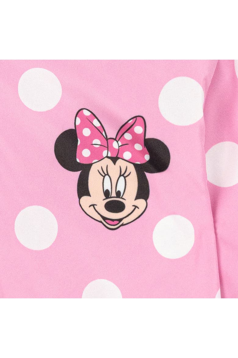 Minnie Mouse Hooded Windbreaker Jacket, Alternate, color, Minnie Mouse Light