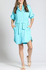 APNY Belted Shirtdress