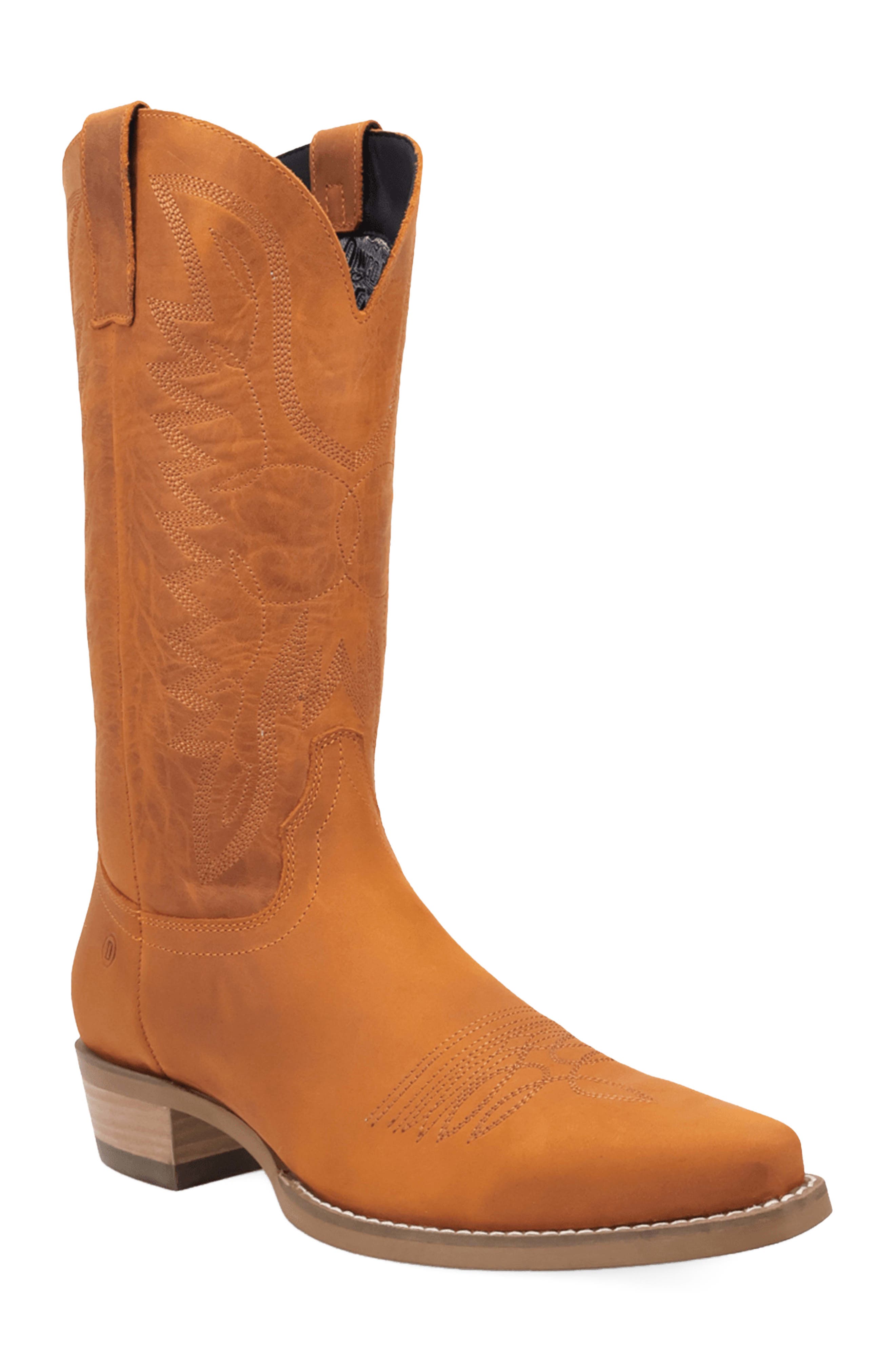 Workhorse Western Boot, Main, color, RUST