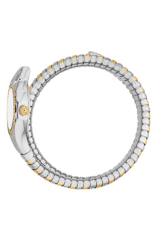 Just Cavalli Snake Bracelet Strap Watch, 22mm X 35.5mm In Multi