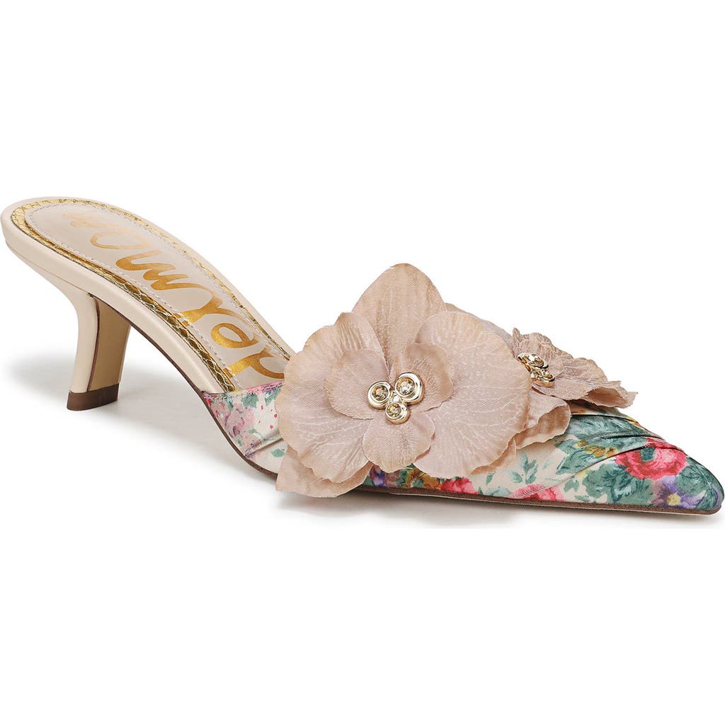 Sam Edelman Bella Pointed Toe Kitten Heel Pump