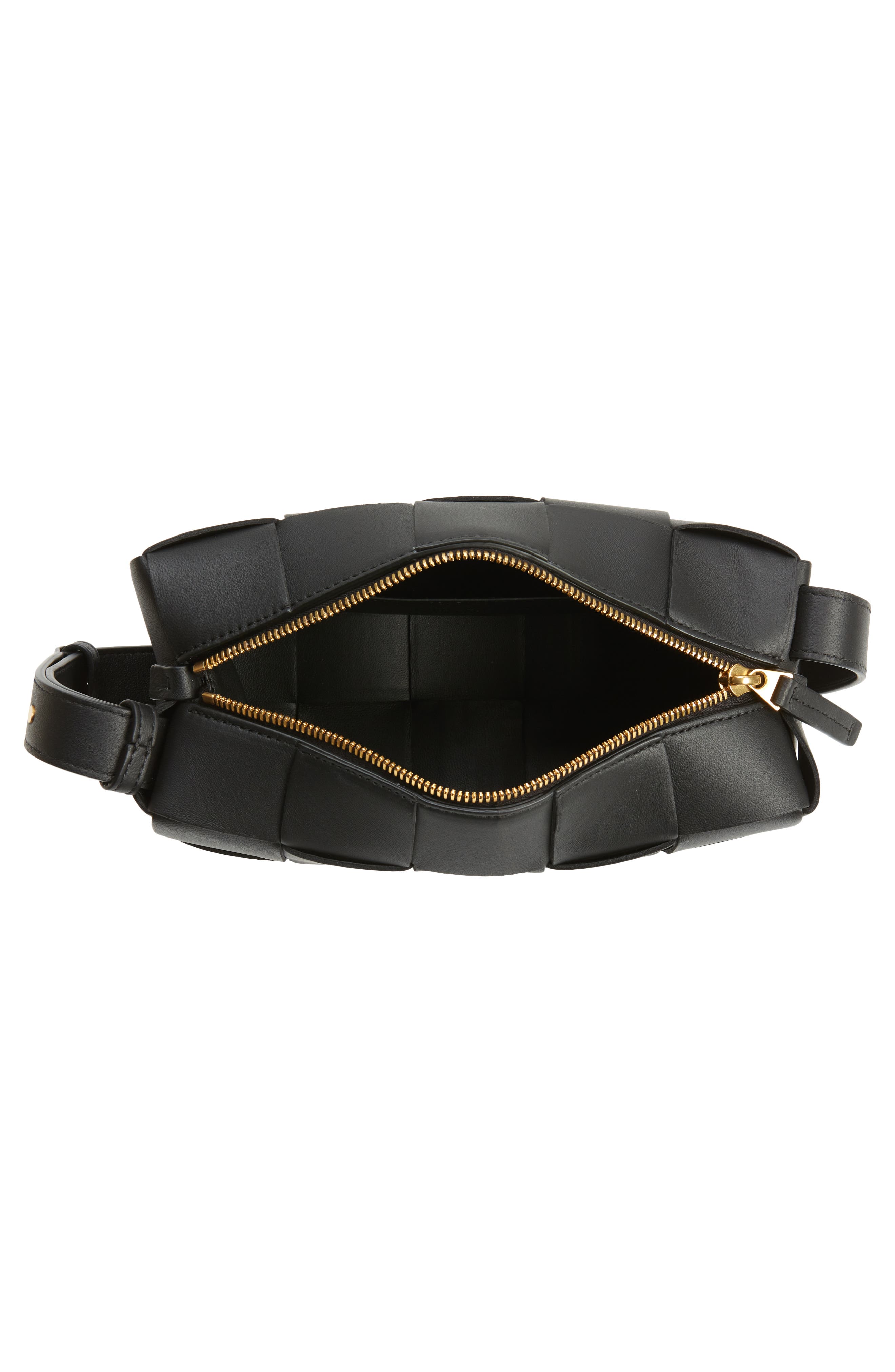 Bottega Veneta Brick Intrecciato Leather Shoulder Bag, Alternate, color, 