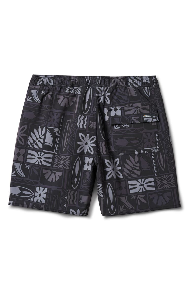Quiksilver Borderline 17 Swim Trunks, Alternate, color, 