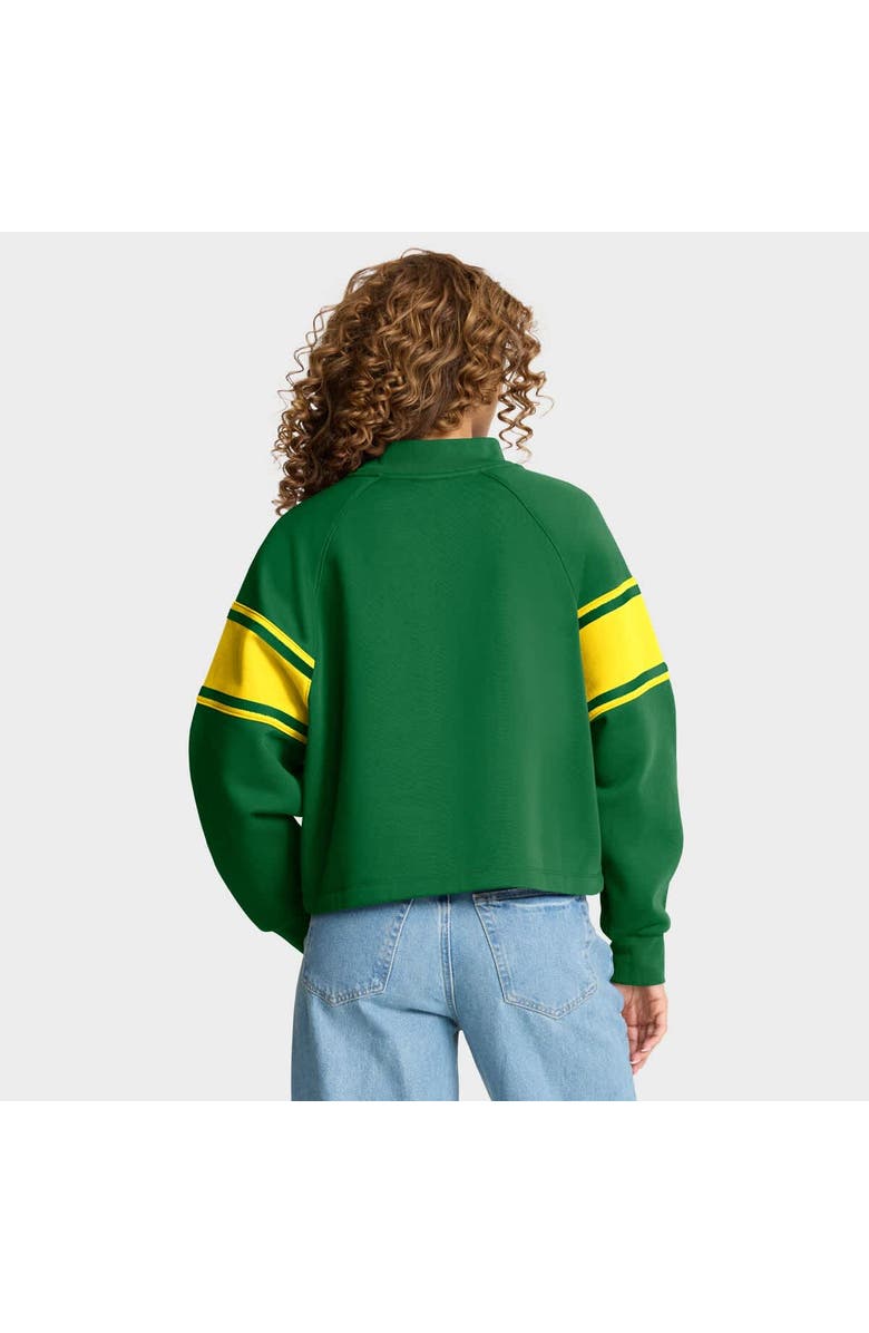 FANATICS Women's Fanatics Green Oregon Ducks Oversized Hometown Premium Punt Coverage Raglan Pullover Sweatshirt, Alternate, color, Green