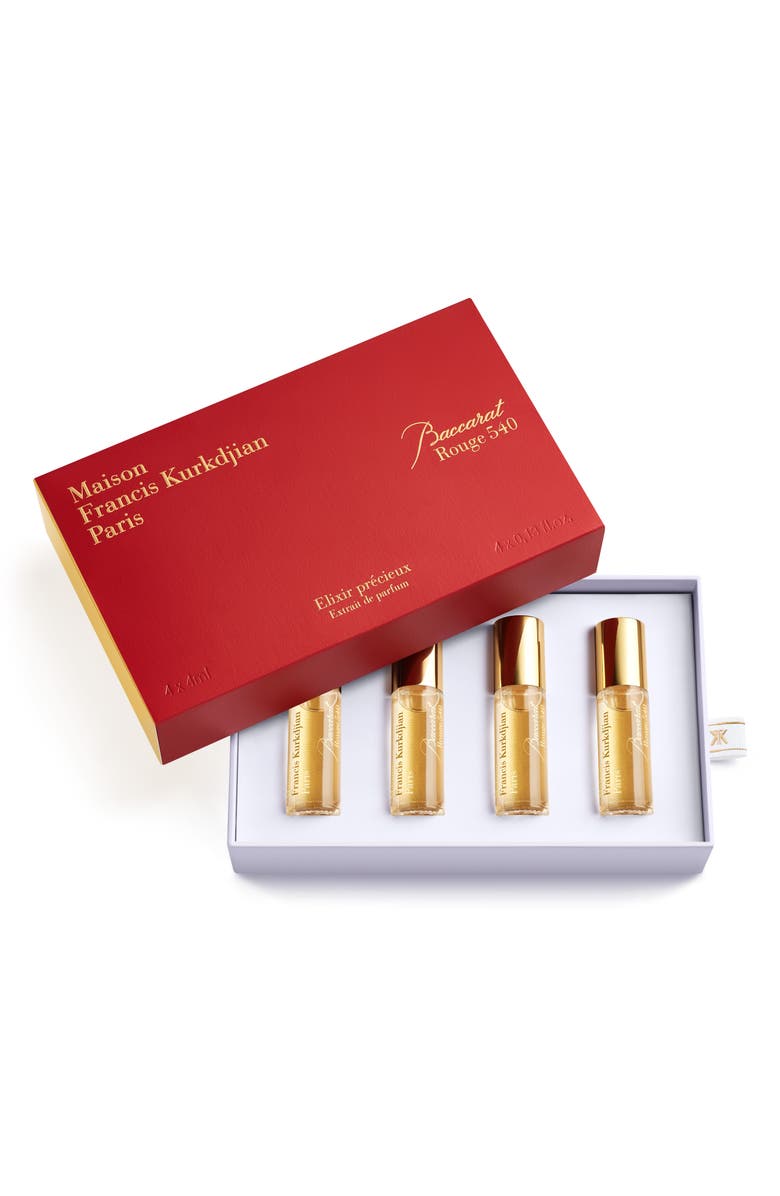 Maison Francis Kurkdjian Baccarat Rouge 540 Extrait de Parfum Travel Rollerball Set, Main, color,
