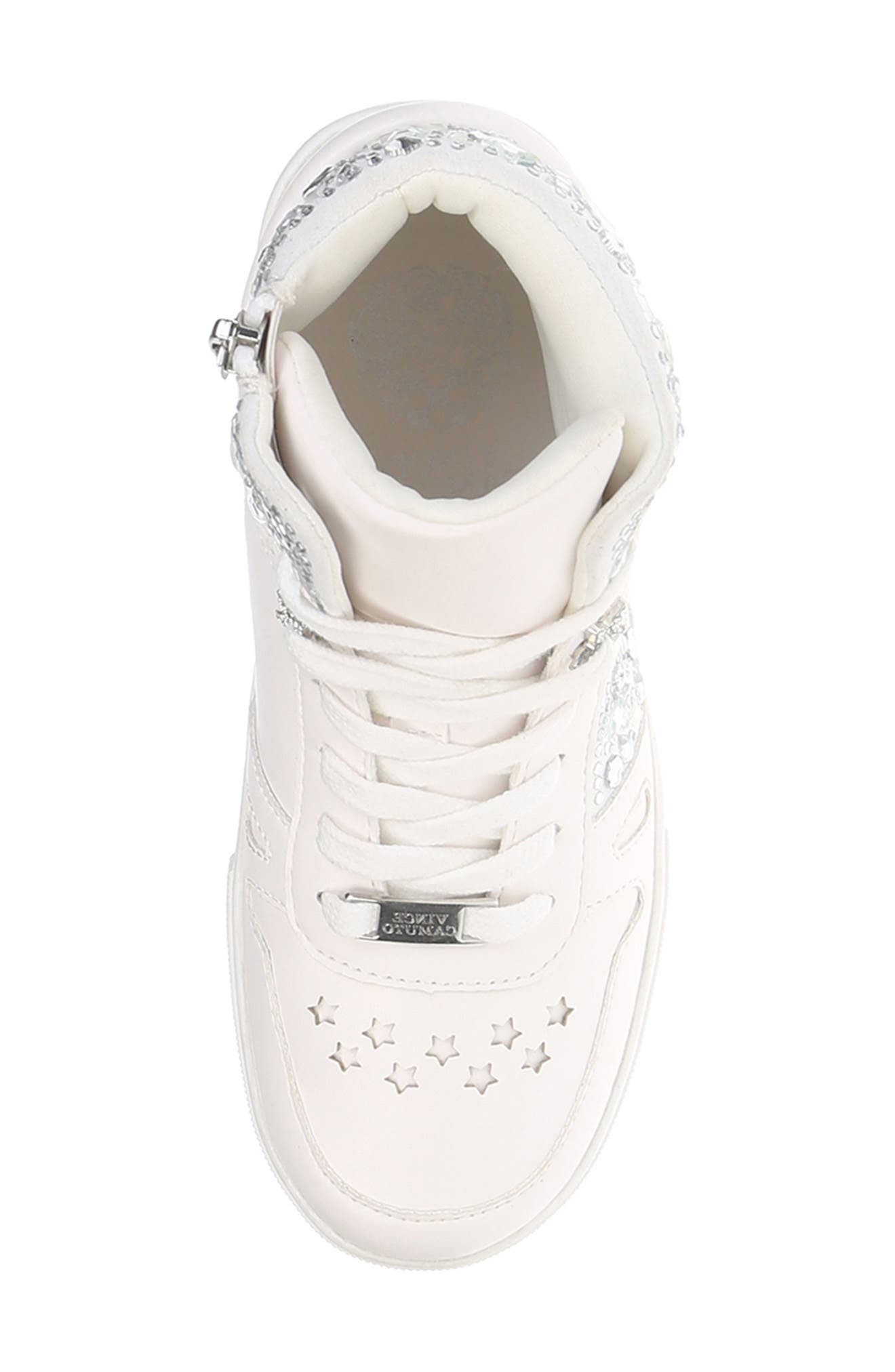 Vince Camuto Kids' High Top Court Sneaker, Alternate, color, 