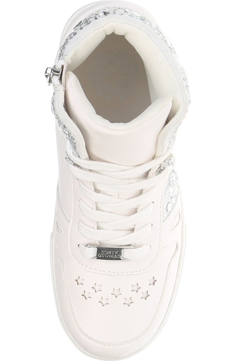 Vince Camuto Kids' High Top Court Sneaker, Alternate, color,