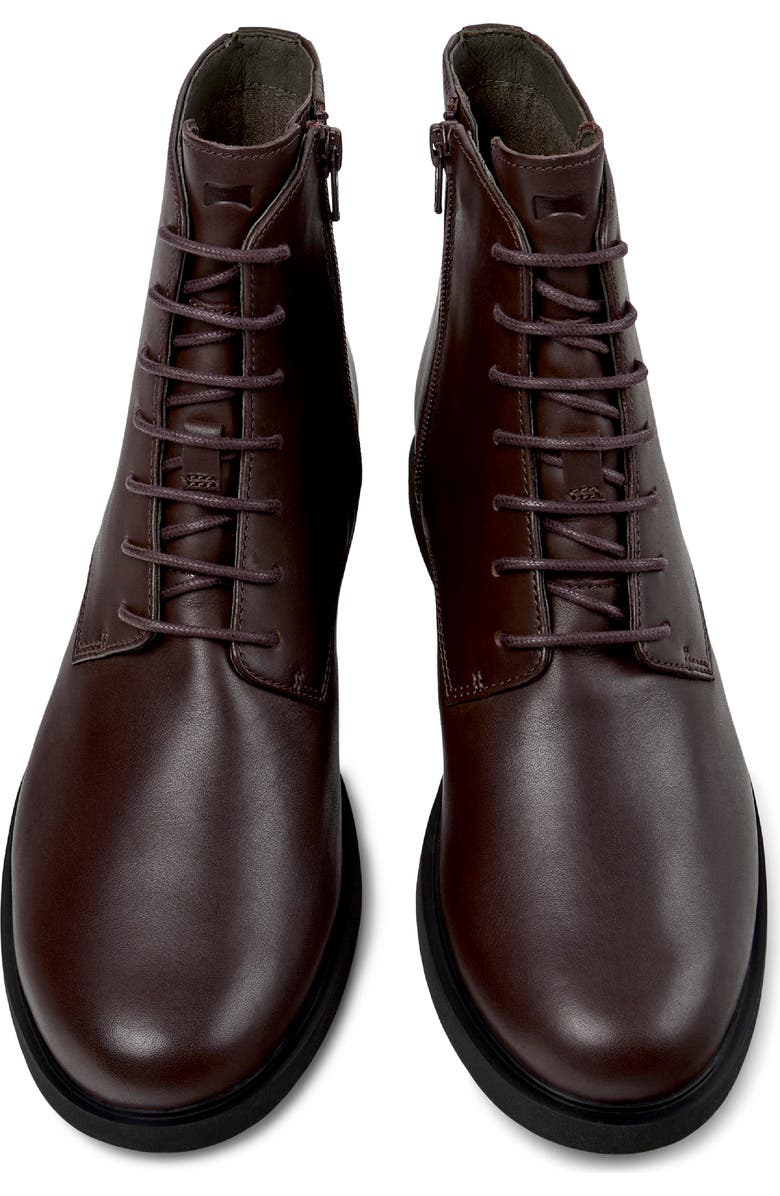 Camper Iman Water Repellent Boot, Alternate, color, Dark Brown