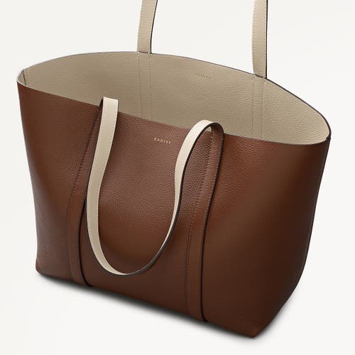 Radley Hanbury Row Large Open Top Tote Bag In Brown