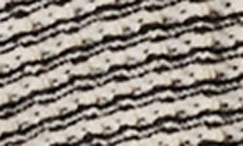 Astr Ellory Cream And Black Striped Button-front Cardigan Sweater In Multi