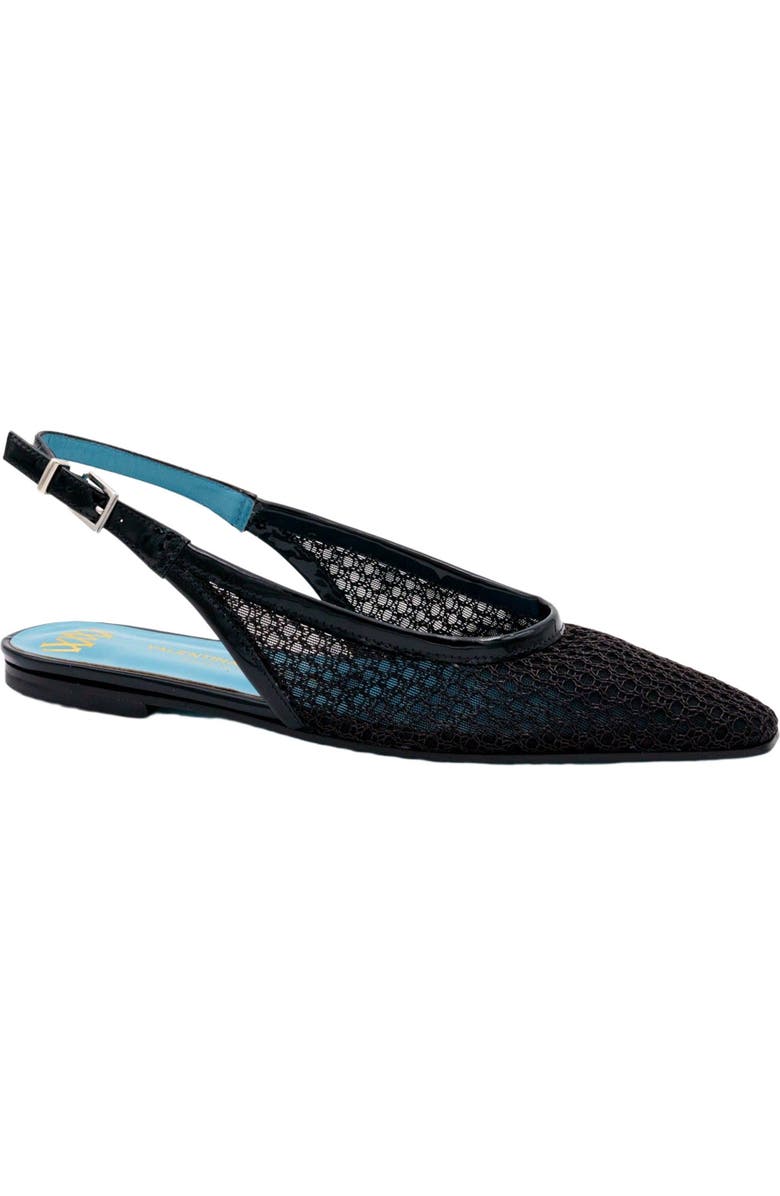 Valentina Rangoni Giulia Sling Bakck Flat, Main, color, Black