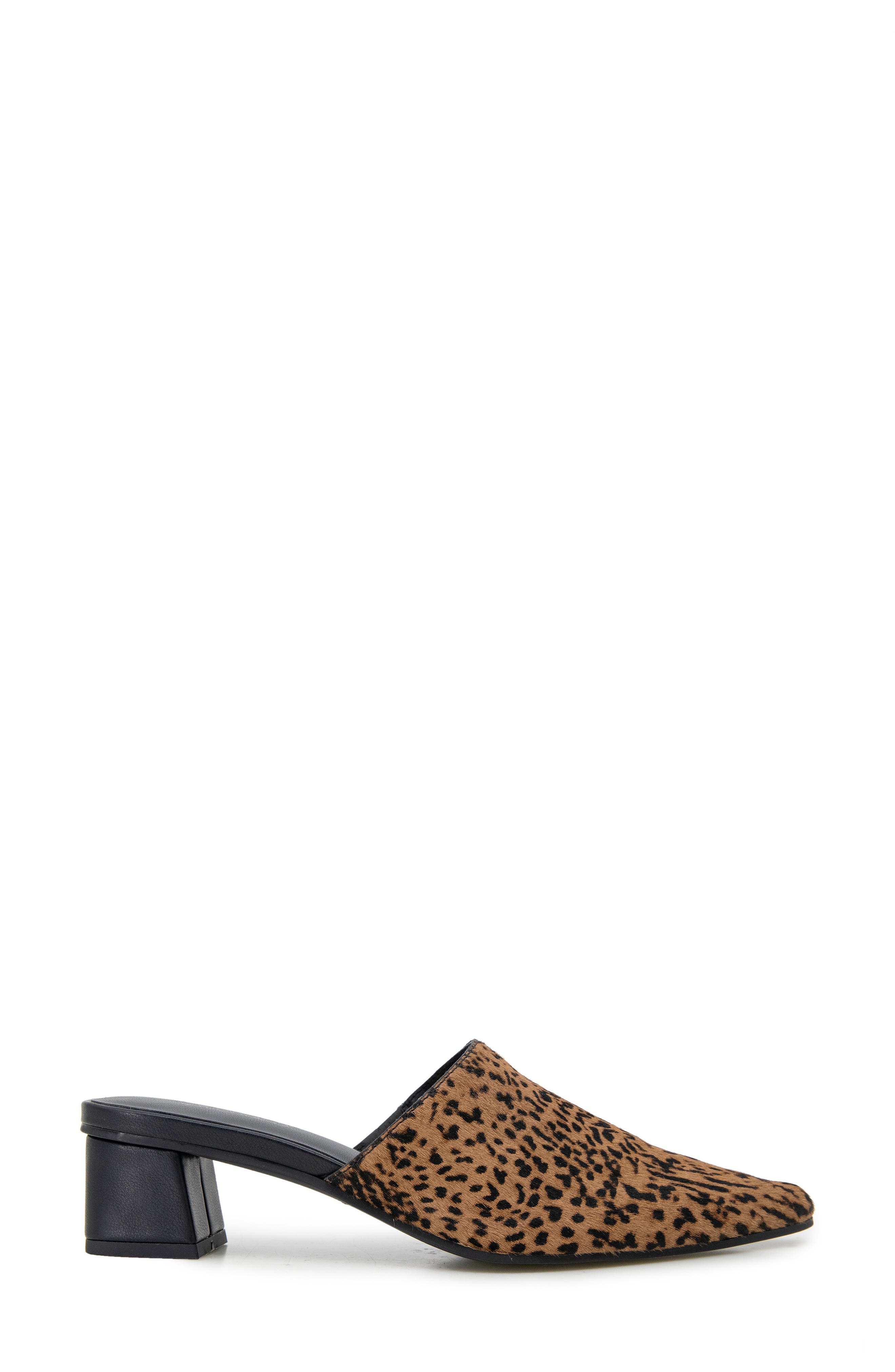 Lorelei Pointed Toe Mule, Alternate, color, CHEETAH