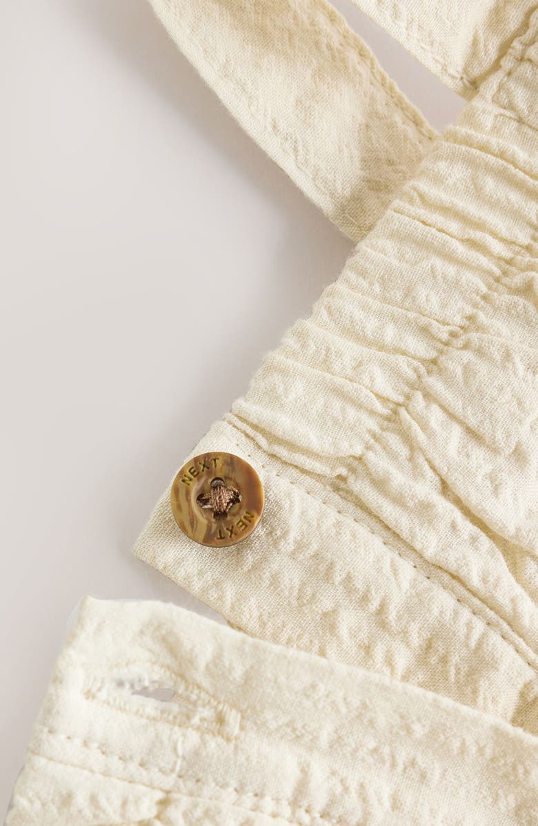 NEXT Embroidered Romper, Alternate, color, White