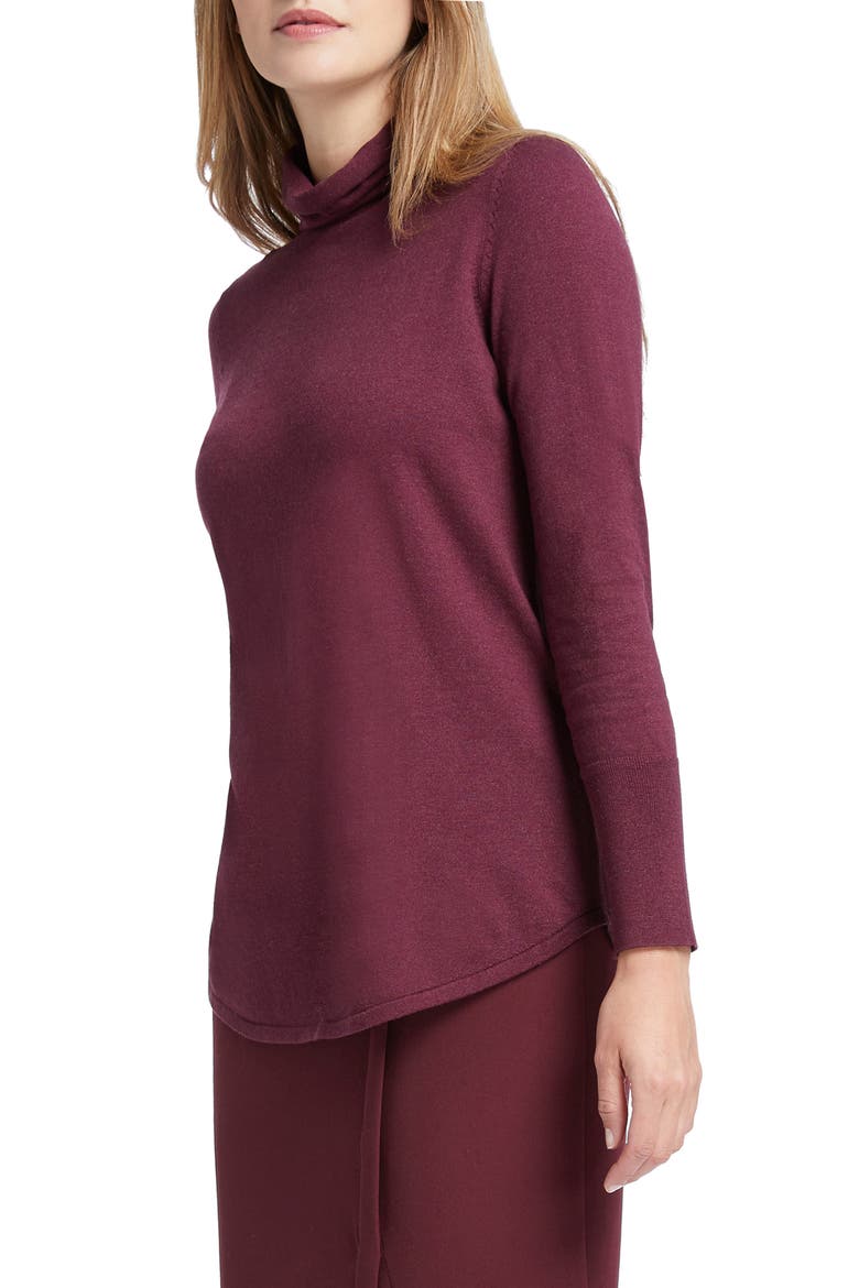 It Item Turtleneck Sweater, Alternate, color, PORT