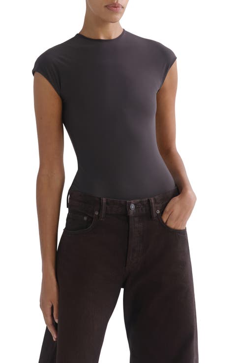 Agata Cap Sleeve Bodysuit