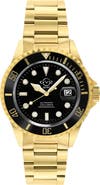 GV2 Men's Liguria Gold Bracelet Watch, 42mm