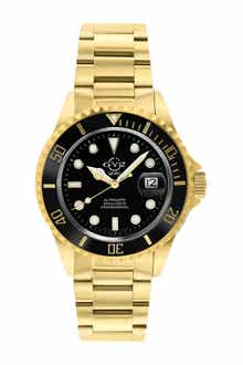 GV2 Men's Liguria Gold Bracelet Watch, 42mm