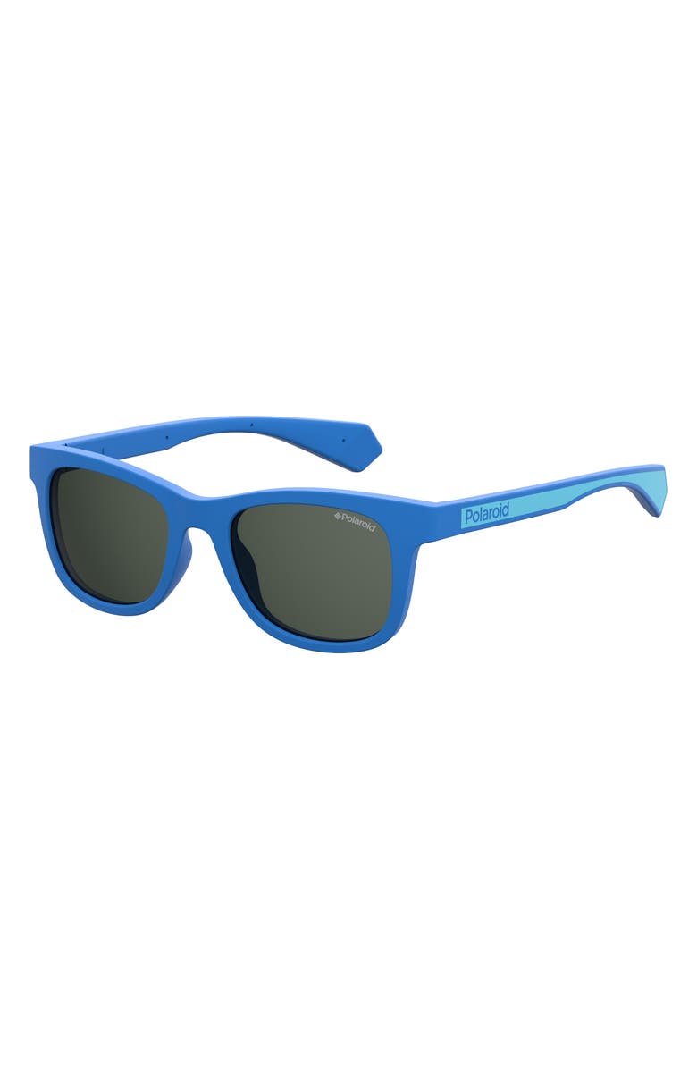 Polaroid Kids' 46mm Polarized Square Sunglasses, Alternate, color, 